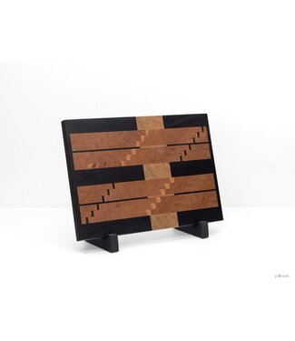 Plllank unieke kopshouten snijplank #2 - medium