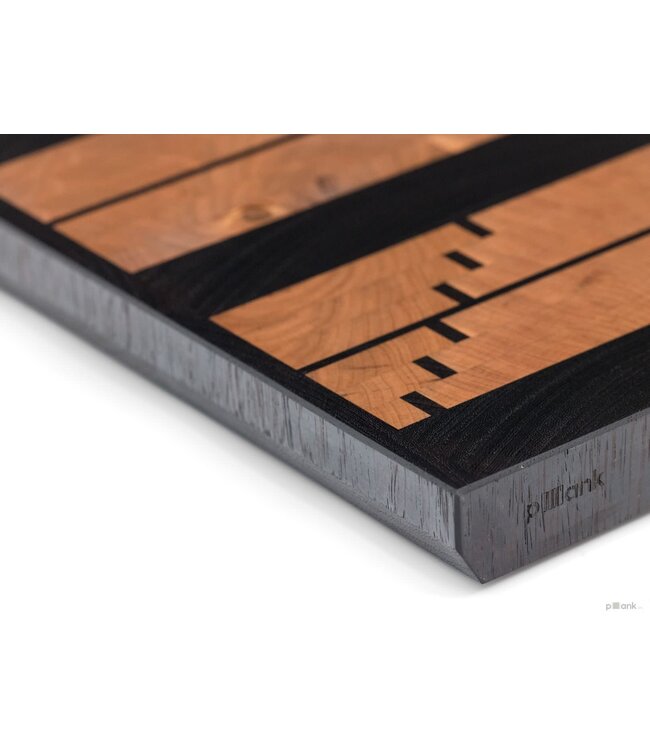 Plllank unieke kopshouten snijplank #2 - medium