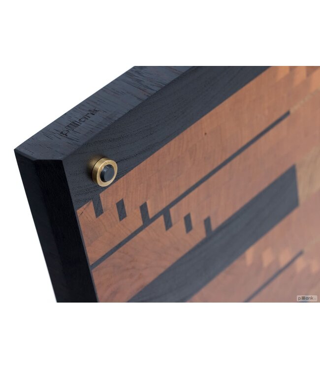 Plllank unieke kopshouten snijplank #2 - medium