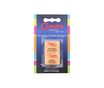 Credo vervangmesjes (2 x 10) voor eeltmes