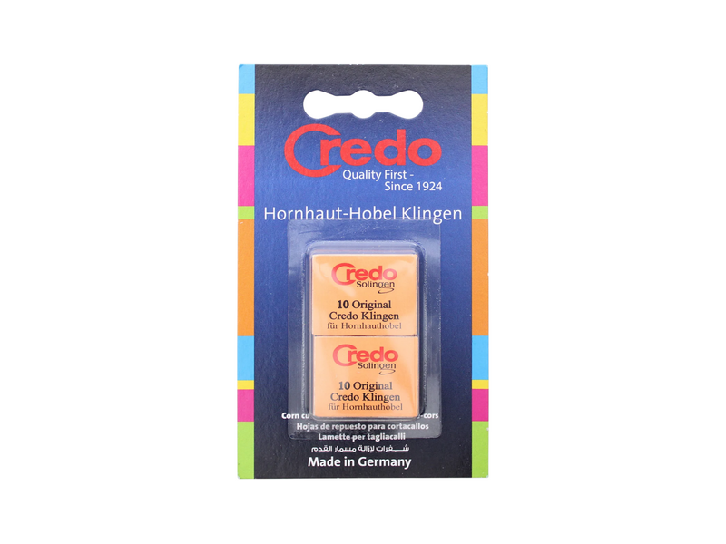 Credo vervangmesjes (2 x 10) voor eeltmes