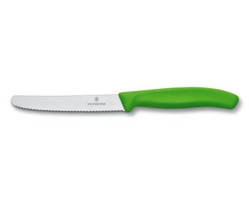 Victorinox Swiss Classic tafel/tomatenmes - fel groen