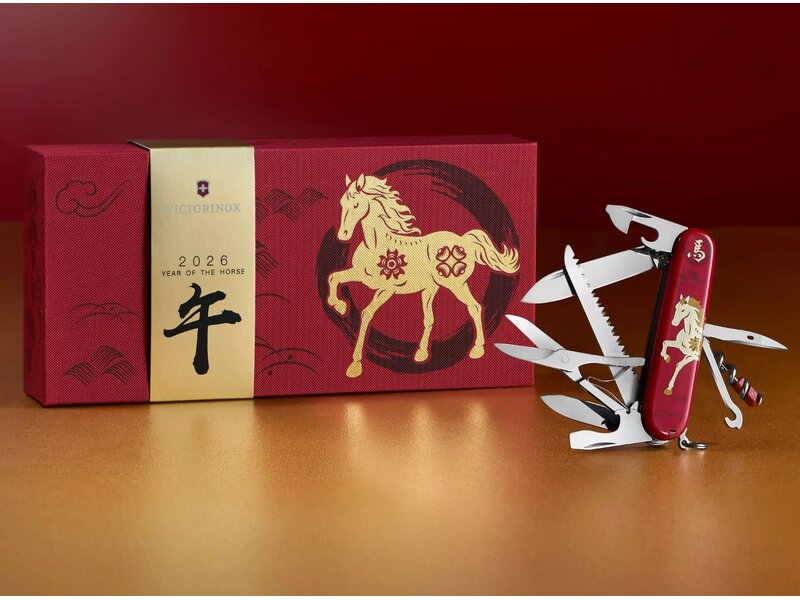Victorinox Year of the Horse - Limited Edition 2026 - Huntsman zakmes