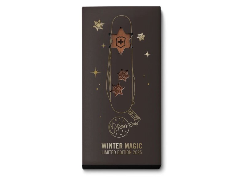 Victorinox Winter Magic - Limited Edition 2025 - Climber wood zakmes