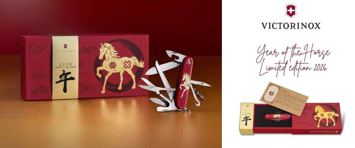 Victorinox Year of the Horse - Limited Edition 2026, beperkte voorraad...