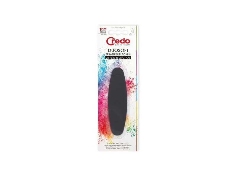 Credo voetvijl duo grof/fijn vervanging (4x)
