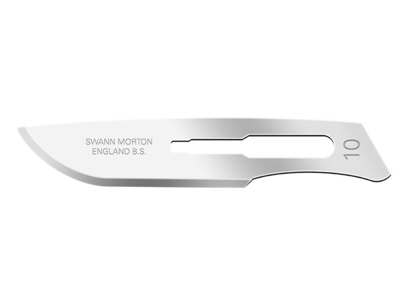 Swann Morton mesje nr. 10 (geschikt voor scalpelhouder nr. 3)