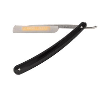 Dovo open scheermes 4/8 - Dovo 42 - inox rvs - kunststof zwart