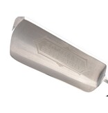 Dovo open scheermes 5/8 - Solingen Best Quality - koolstofstaal - kunststof zwart