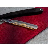 Dovo open scheermes 5/8 - Prima - zilverstaal - ebbenhout