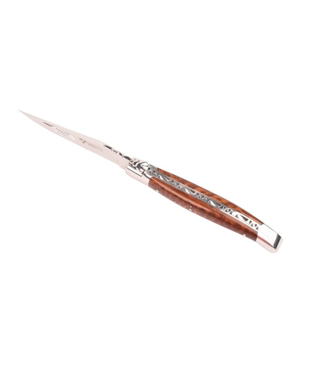 Laguiole en Aubrac 12cm slangenhout - glanzend