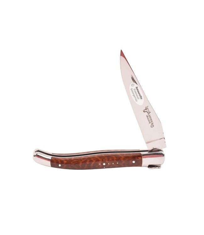 Laguiole en Aubrac 12cm slangenhout - glanzend
