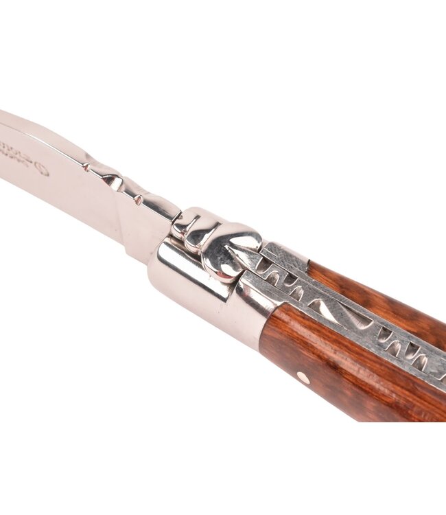Laguiole en Aubrac 12cm slangenhout - glanzend