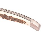 Laguiole en Aubrac 12cm bois de cerf - mat