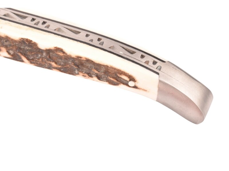 Laguiole en Aubrac 12cm bois de cerf - mat