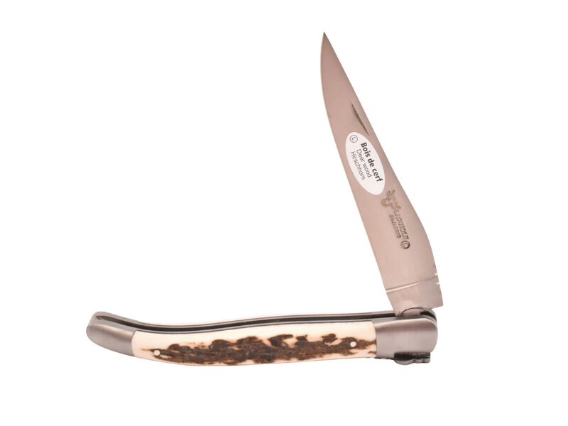 Laguiole en Aubrac 12cm bois de cerf - mat