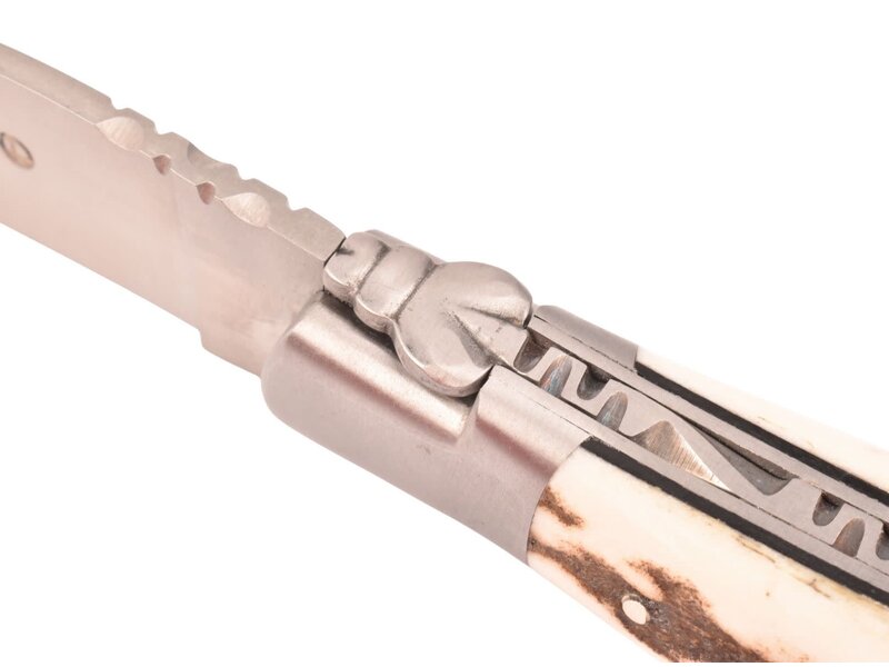 Laguiole en Aubrac 12cm bois de cerf - mat