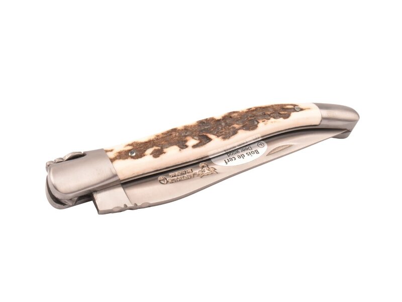 Laguiole en Aubrac 12cm bois de cerf - mat