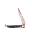 Laguiole en Aubrac 12cm populierenwortelknol blauw - mat