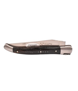 Laguiole en Aubrac 12cm populierenwortelknol blauw - mat