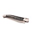 Laguiole en Aubrac 12cm populierenwortelknol blauw - mat