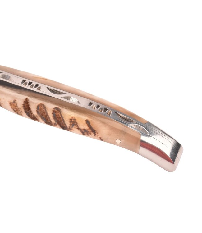 Laguiole en Aubrac 12cm ramshoorn - glanzend