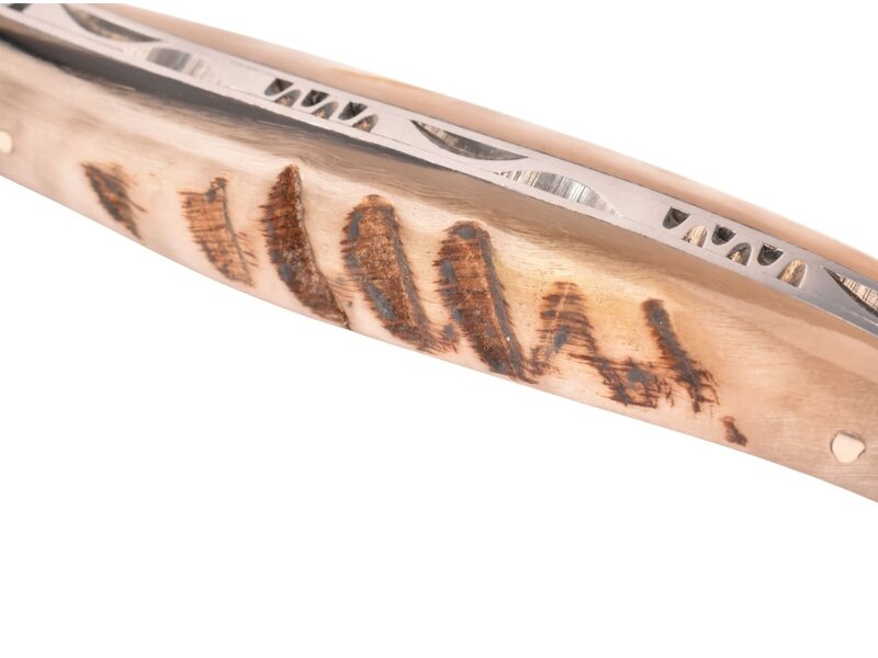 Laguiole en Aubrac 12cm ramshoorn - glanzend