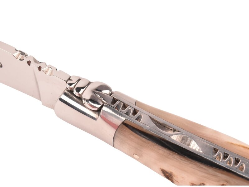 Laguiole en Aubrac 12cm ramshoorn - glanzend