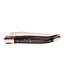 Laguiole en Aubrac 12cm buffelhoorn korst - double platines - glanzend