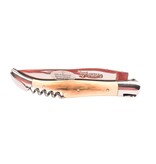 Laguiole en Aubrac 12cm croute d'ivoire de mammouth met kurkentrekker