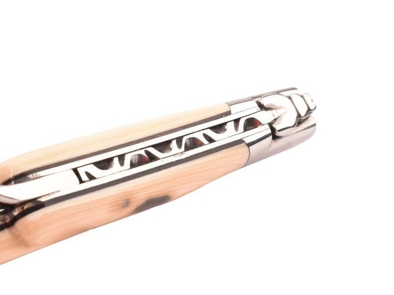 Laguiole en Aubrac 12cm croute d'ivoire de mammouth met kurkentrekker