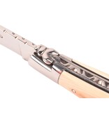 Laguiole en Aubrac 12cm croute d'ivoire de mammouth met kurkentrekker