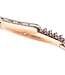 Laguiole en Aubrac 12cm mammoetivoor korst met kurkentrekker - glanzend