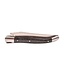 Laguiole en Aubrac 12cm carbone rood - double platines - mat