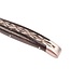 Laguiole en Aubrac 12cm carbone rood - double platines - mat