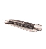 Laguiole en Aubrac 12cm carbone - double platines - mat