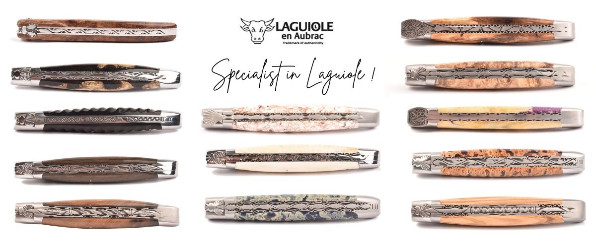 Wij zijn erkend verdeler én specialist in Laguiole en AUbrac.