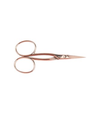 WASA linkshandige borduurschaar glanzend RVS  3.5" (9 cm)