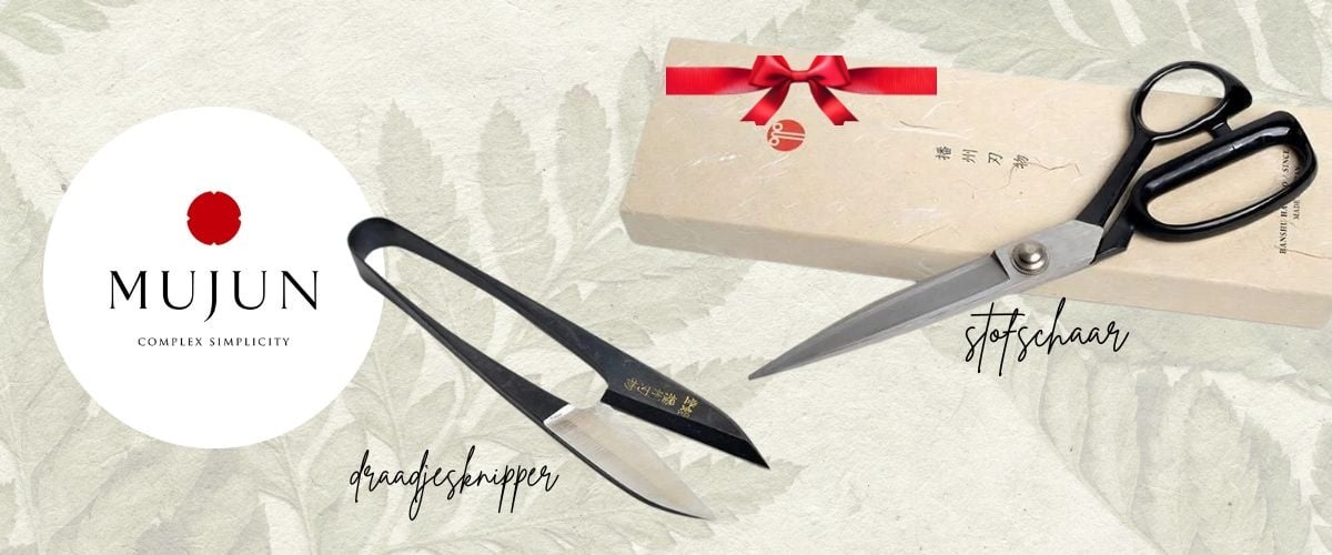 Topklasse Japanse Mijun stofscharen en draadjesknipper