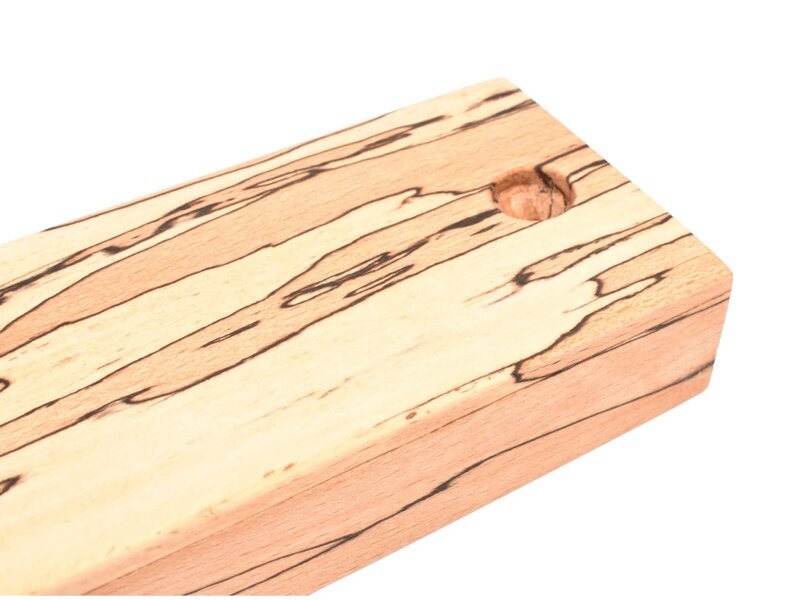 Weshwood messenmagneet spalted beuk 40cm