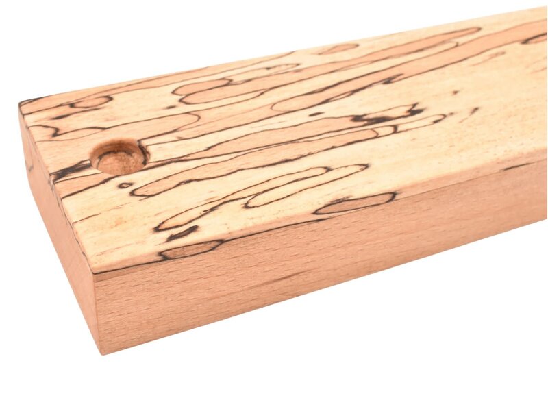 Weshwood messenmagneet spalted beuk 40cm