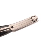 Laguiole en Aubrac kurkentrekker met heft in donker buffelhoorn - mat