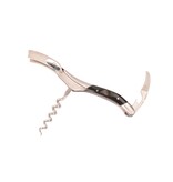 Laguiole en Aubrac kurkentrekker met heft in donker buffelhoorn - mat