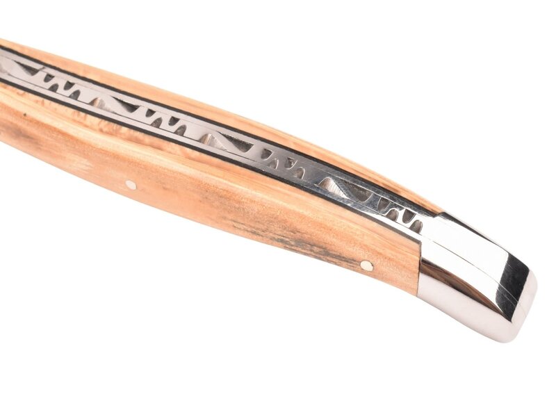 Laguiole en Aubrac 12cm croute d'ivoire de mammouth - glanzend