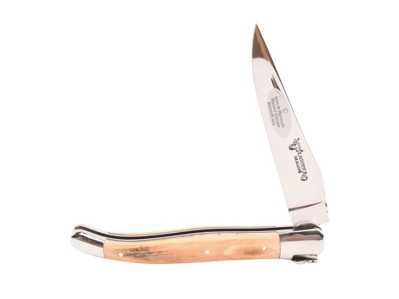 Laguiole en Aubrac 12cm croute d'ivoire de mammouth - glanzend