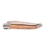 Laguiole en Aubrac 12cm populierenwortelknol - platines guillochées - mat