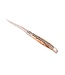 Laguiole en Aubrac 12cm populierenwortelknol - platines guillochées - mat