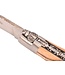 Laguiole en Aubrac 12cm populierenwortelknol - platines guillochées - mat