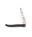 Laguiole en Aubrac 12 cm buffelhoorn korst - plein manche - glanzend