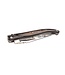 Laguiole en Aubrac 12 cm buffelhoorn korst - plein manche - glanzend